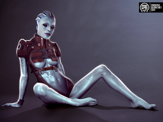 Illustration for article titled The Lovely (And Manly) Pin-Ups Of Mass Effect 2